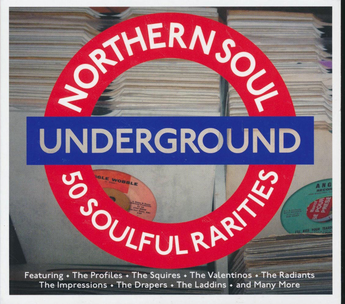 Various - Northern Soul Underground (50 tracks) (2xCD) (deluxe 3-fold digipak)
