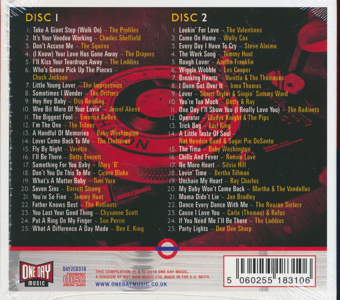 Various - Northern Soul Underground (50 tracks) (2xCD) (deluxe 3-fold digipak)