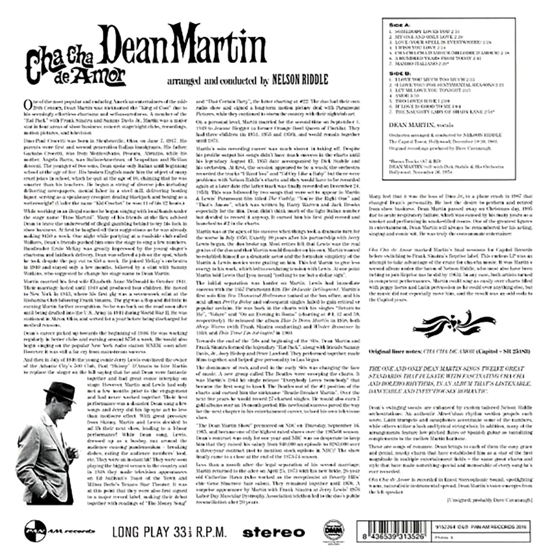 Dean Martin - Cha Cha De Amor (ltd. ed.) (180g)