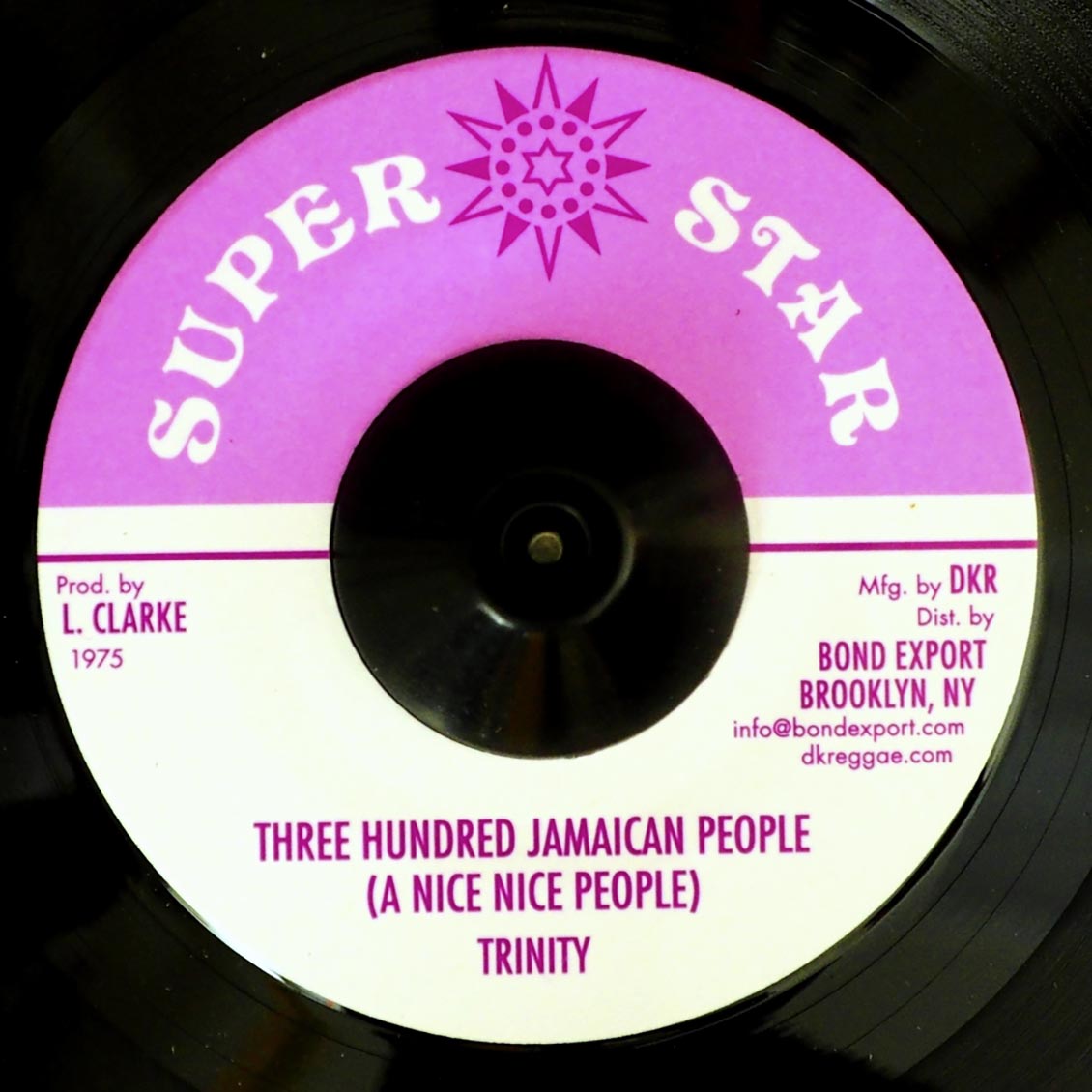 Trinity - Three Hundred Jamaican People (A Nice Nice People)  /  Version