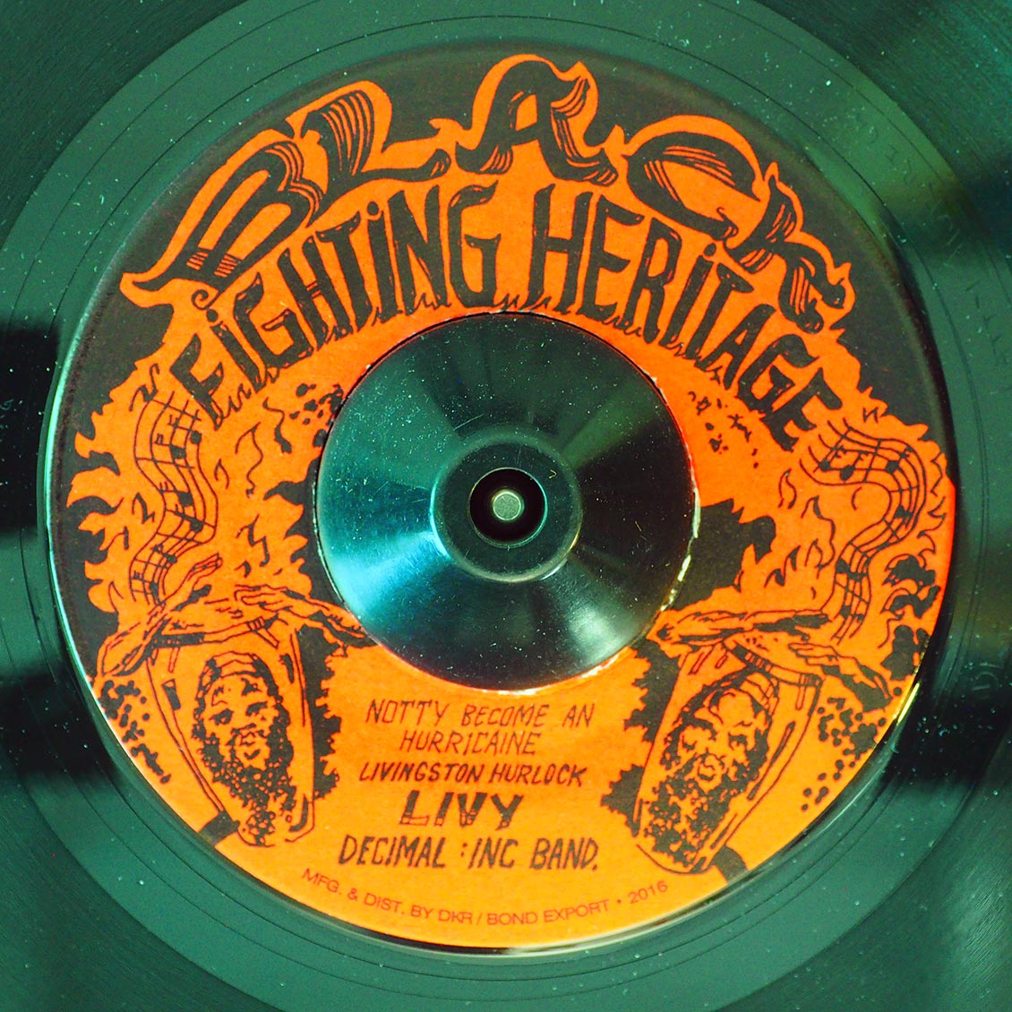 Livingston Hurlock - Natty Become A Hurricane  /  Decimal Inc Band - Version