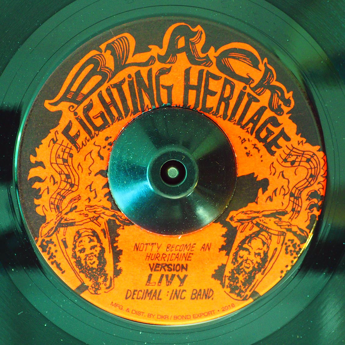 Livingston Hurlock - Natty Become A Hurricane  /  Decimal Inc Band - Version