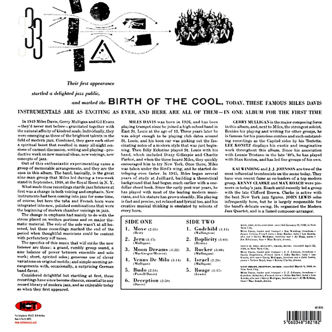 Miles Davis - Birth Of The Cool (180g)