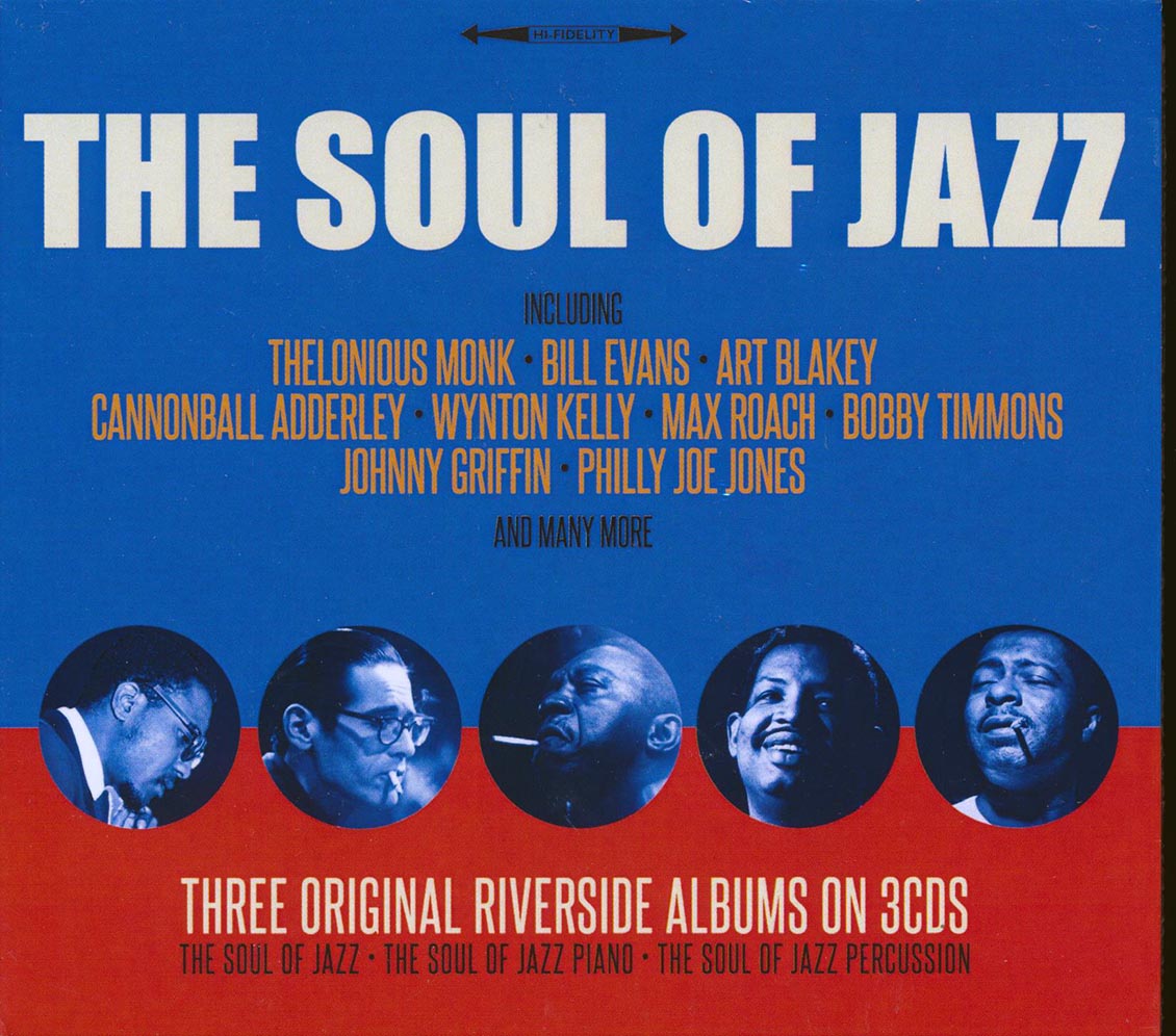Various - The Soul Of Jazz (32 tracks) (3xCD) (deluxe 3-fold digipak)