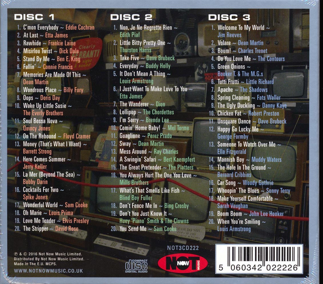Various - Songs You Heard On The Telly (60 tracks) (3xCD) (deluxe 3-fold digipak)