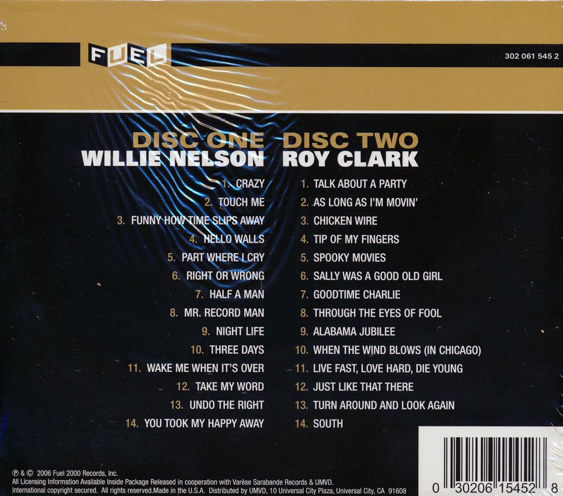Willie Nelson, Roy Clark - An Introduction To Willie Nelson & Roy Clark: Collector's Edition, The Liberty & Capitol Masters (28 tracks) (2xCD)