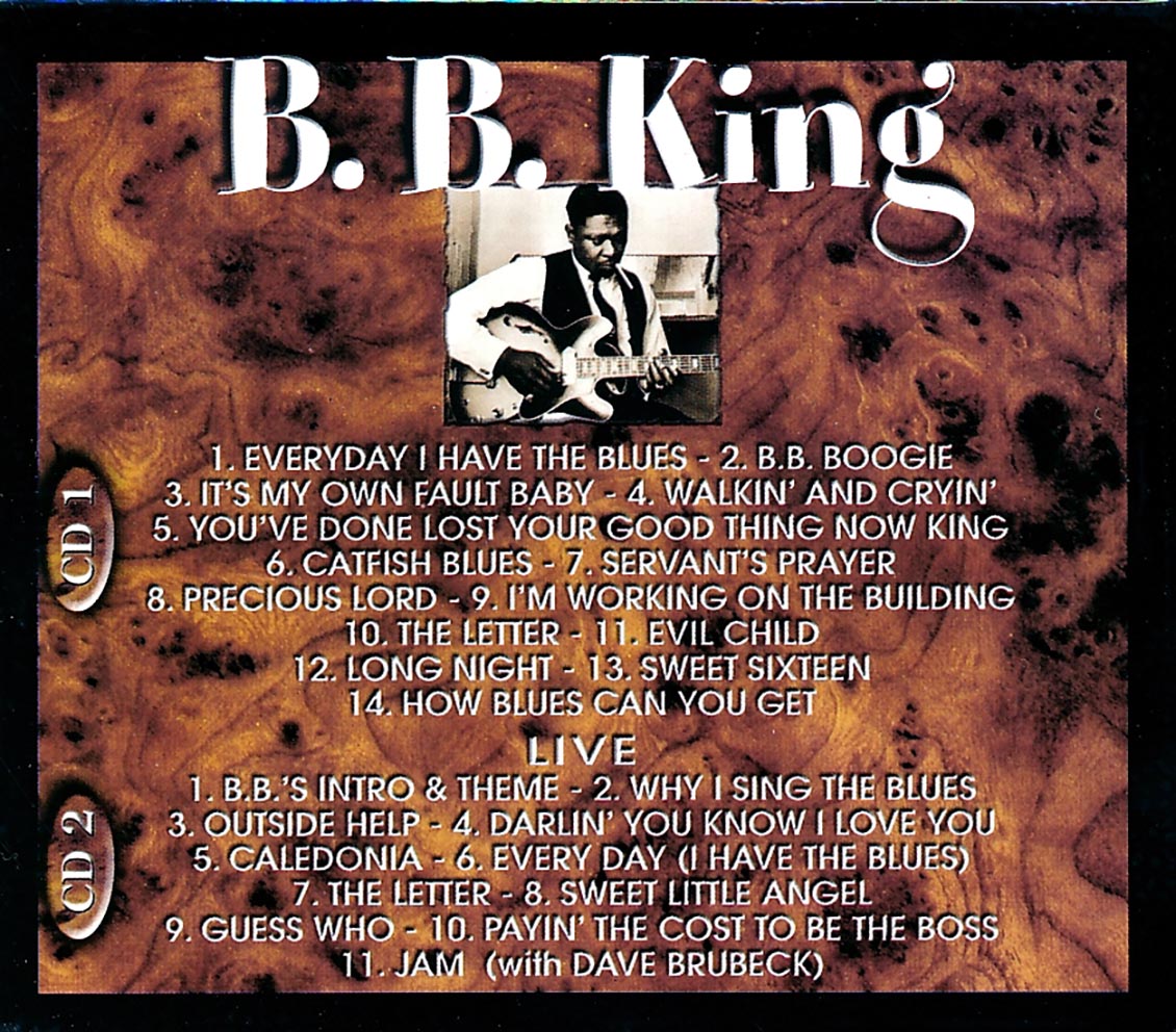 BB King - Dejavu Retro Gold Collection (25 tracks) (2xCD) (incl. large booklet) (deluxe edition)