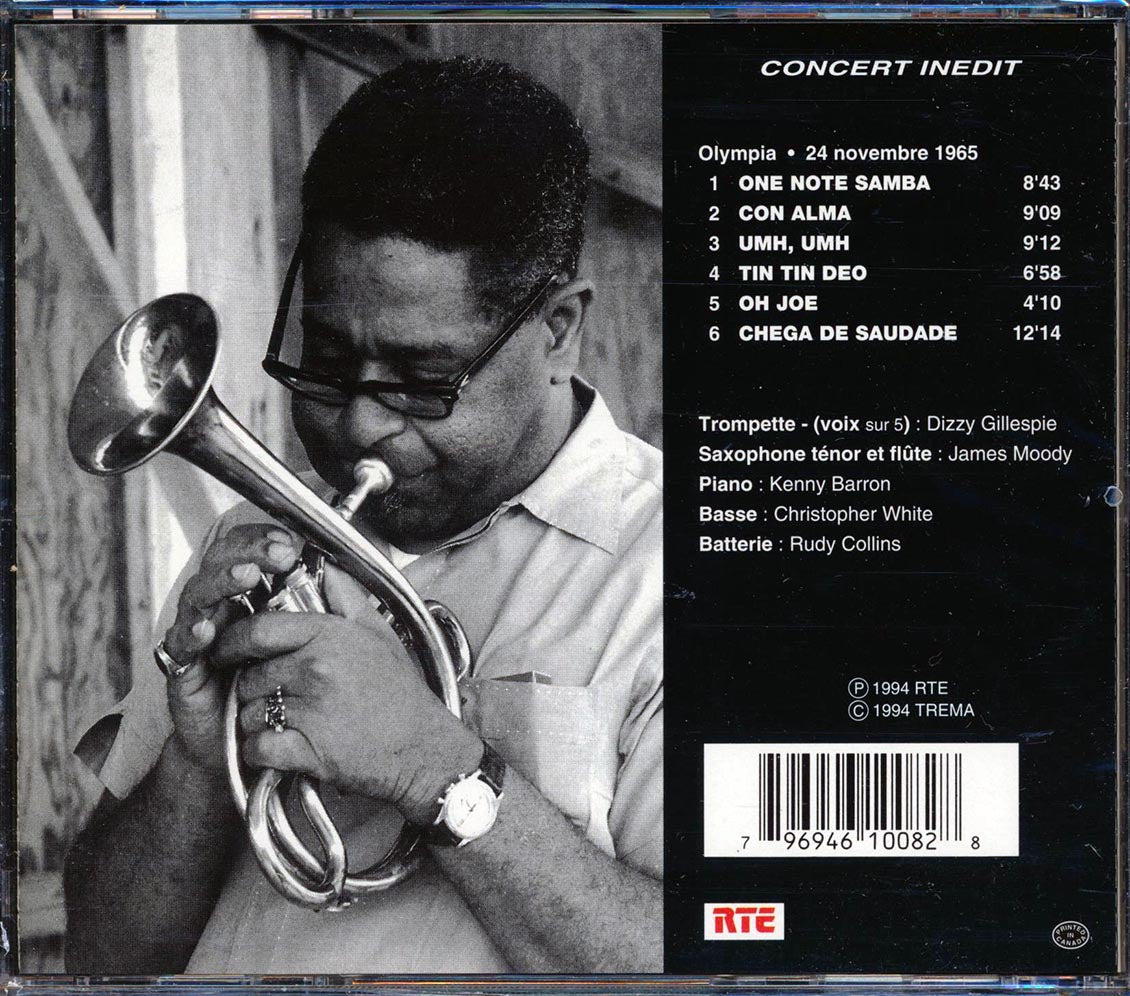 Dizzy Gillespie & His Quintet - En Concert Avec Europe1: Olympia, 24 Novembre, 1965