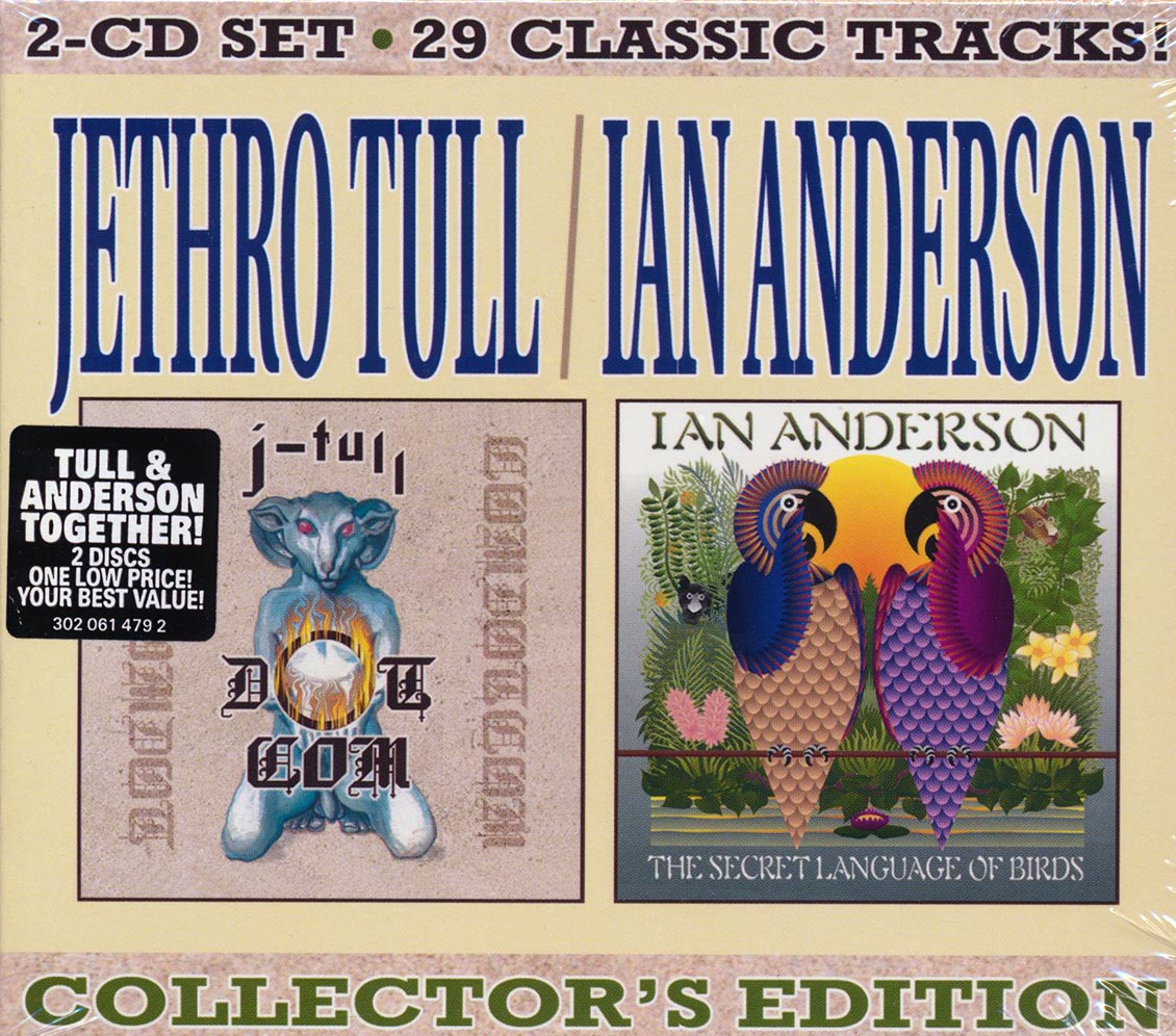 Jethro Tull, Ian Anderson - J-Tull Dot Com + The Secret Language Of Birds: Collector's Edition (29 tracks) (2xCD)