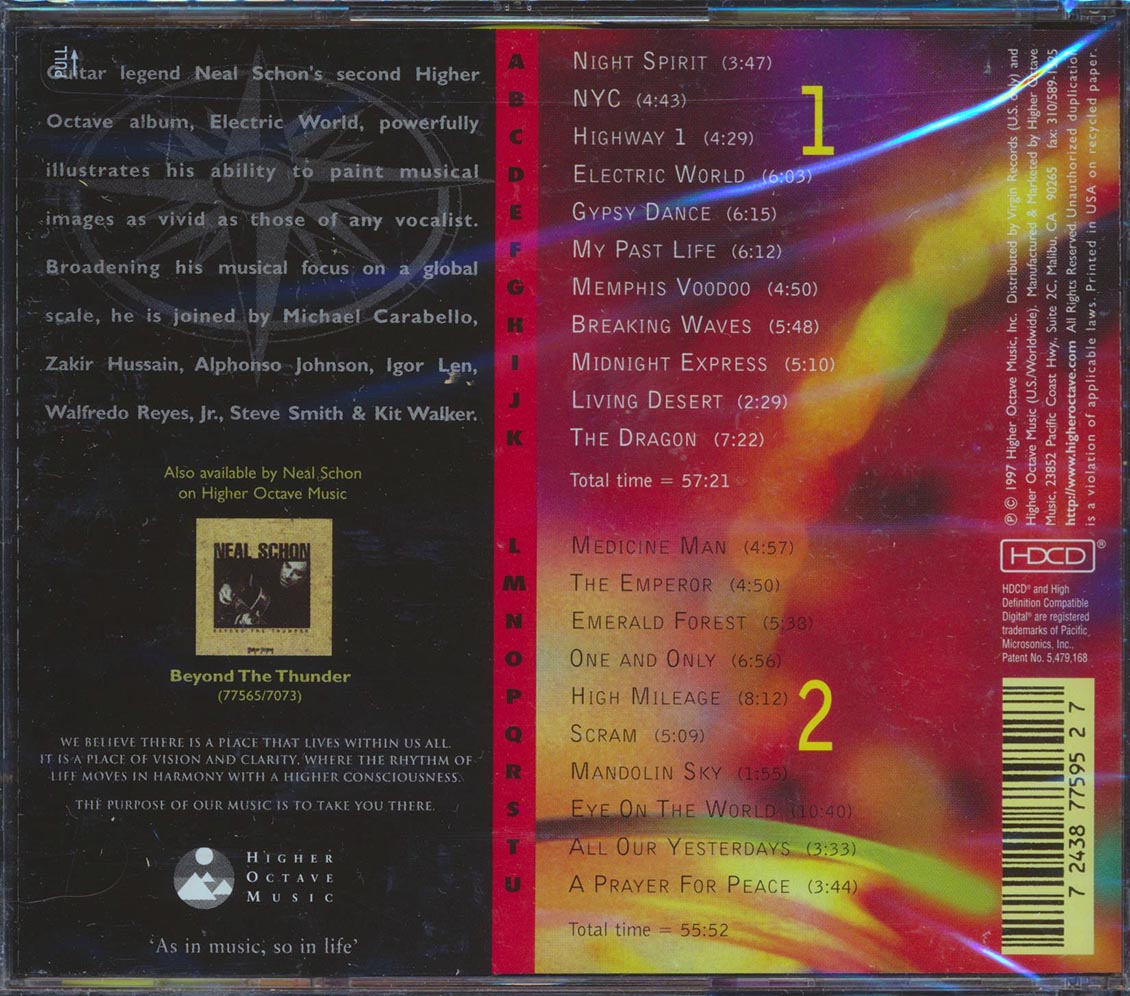 Neal Schon - Electric World (21 tracks) (2xCD)