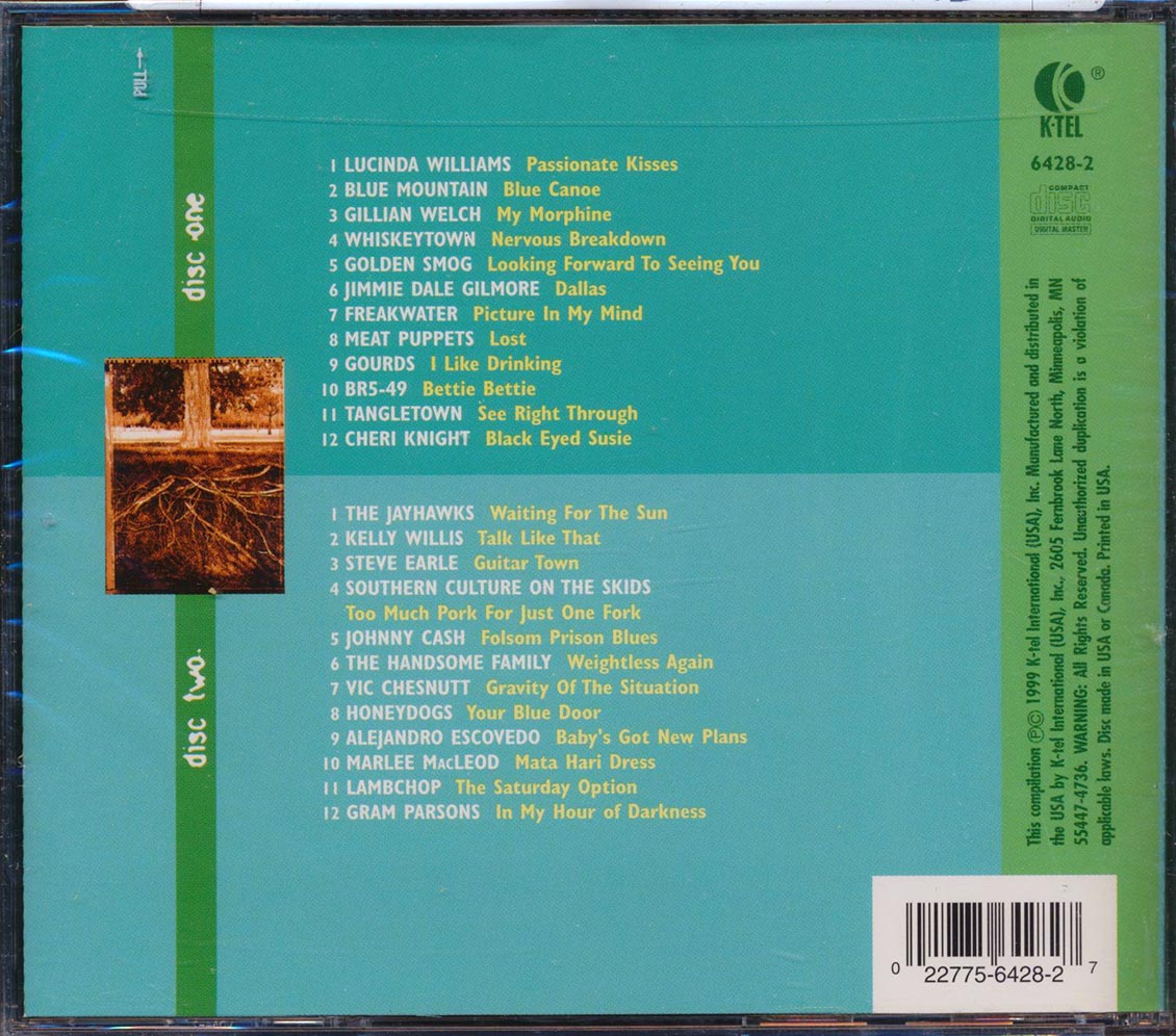 Kelly Willis, Lucinda Williams, Freakwater, Johnny Cash, Meat Puppets, Etc. - Exposed Roots: The Best Of Alt. Country (24 tracks) (2xCD)