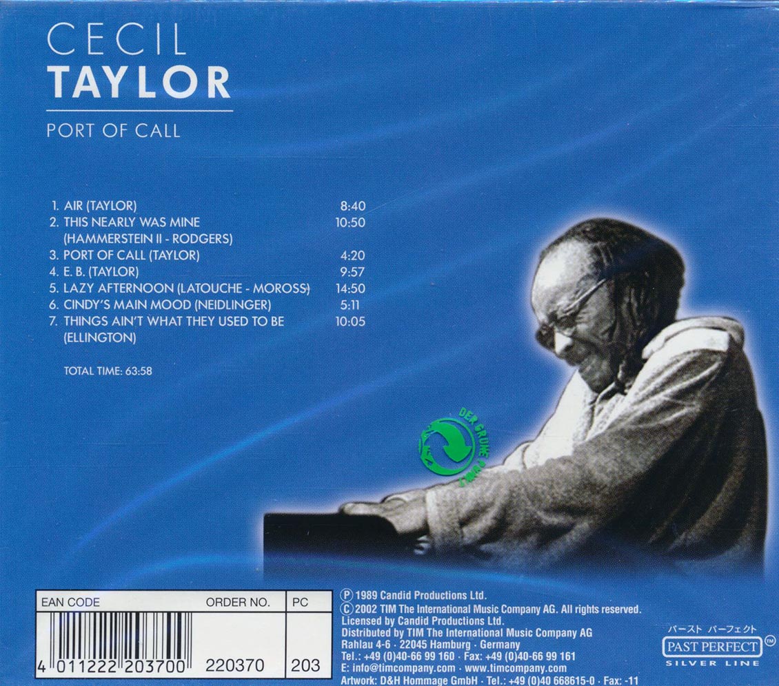 Cecil Taylor - Port Of Call