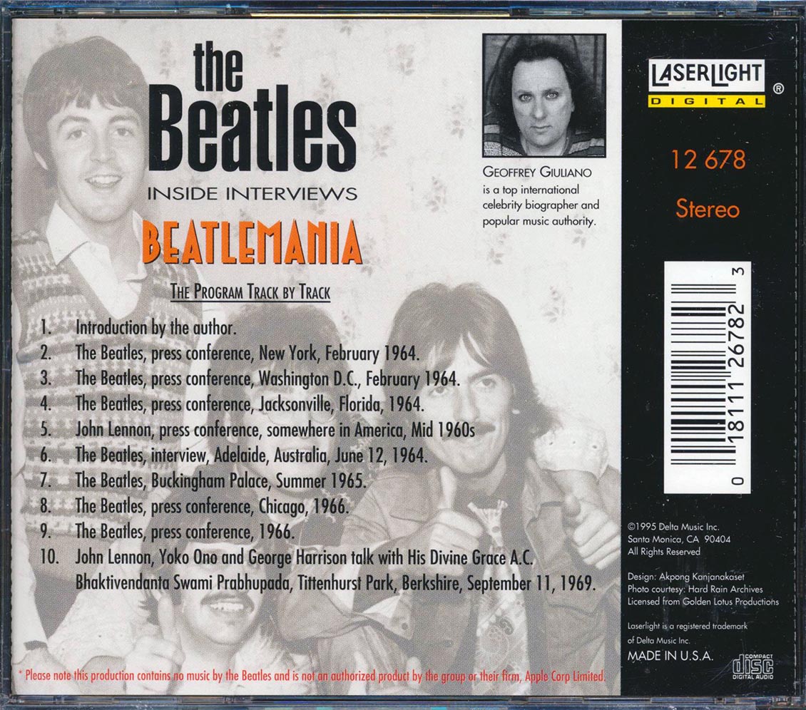 The Beatles - Beatlemania: Inside Interviews