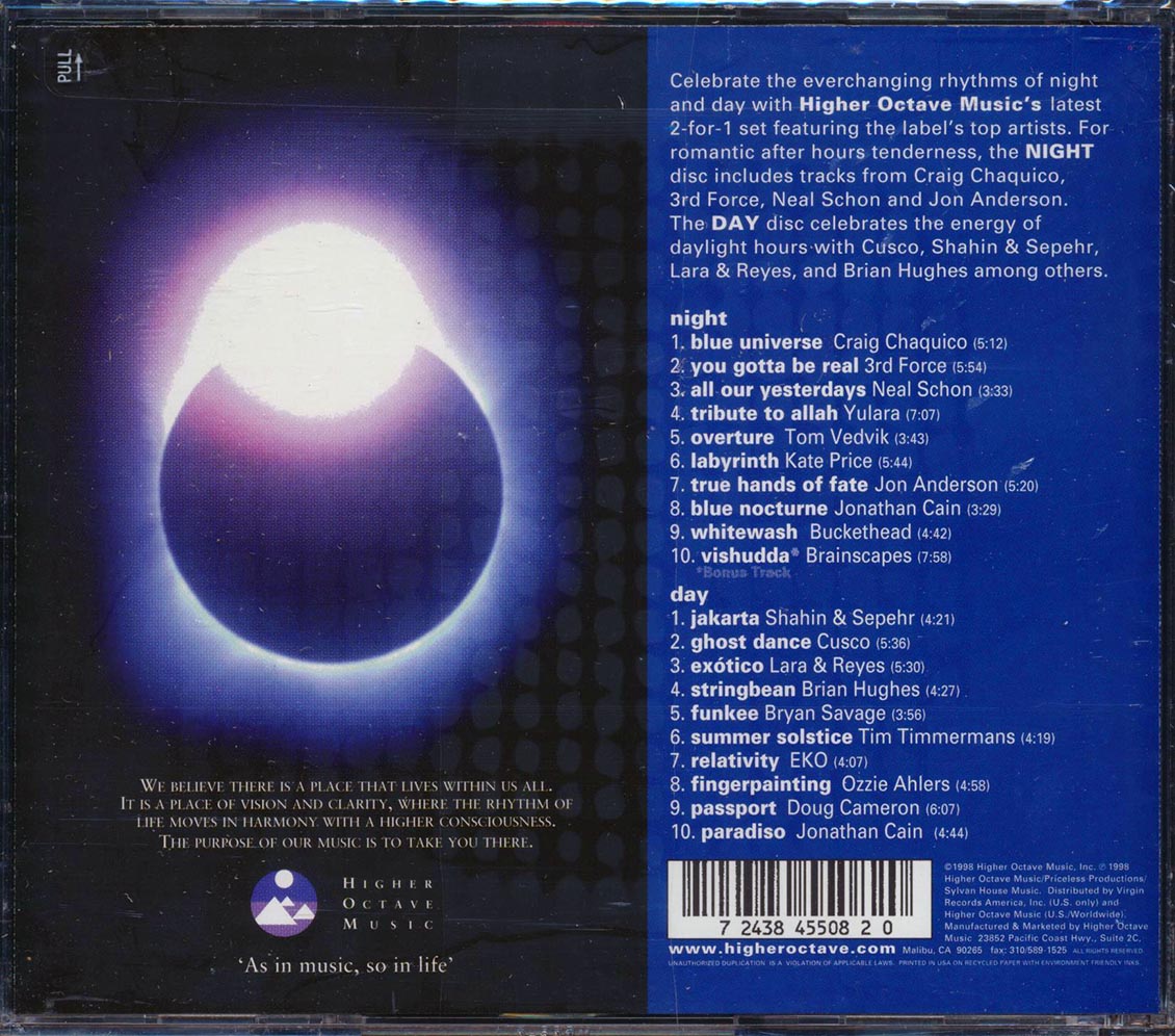 Neal Schon, Brian Hughes, EKO, Brainscapes, Etc. - Night + Day (20 tracks) (2xCD)