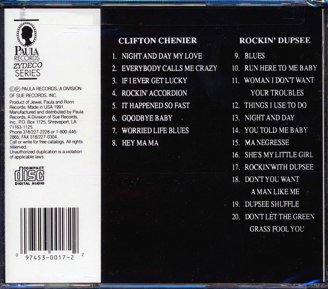 Clifton Chenier, Rockin' Dupsee - Clifton Chenier & Rockin' Dupsee