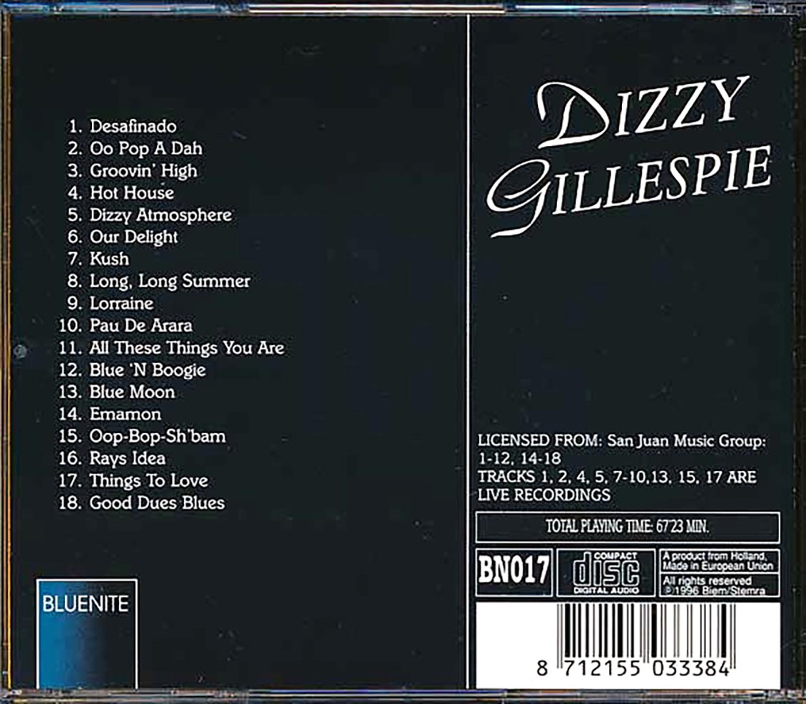 Dizzy Gillespie - Dizzy Atmosphere
