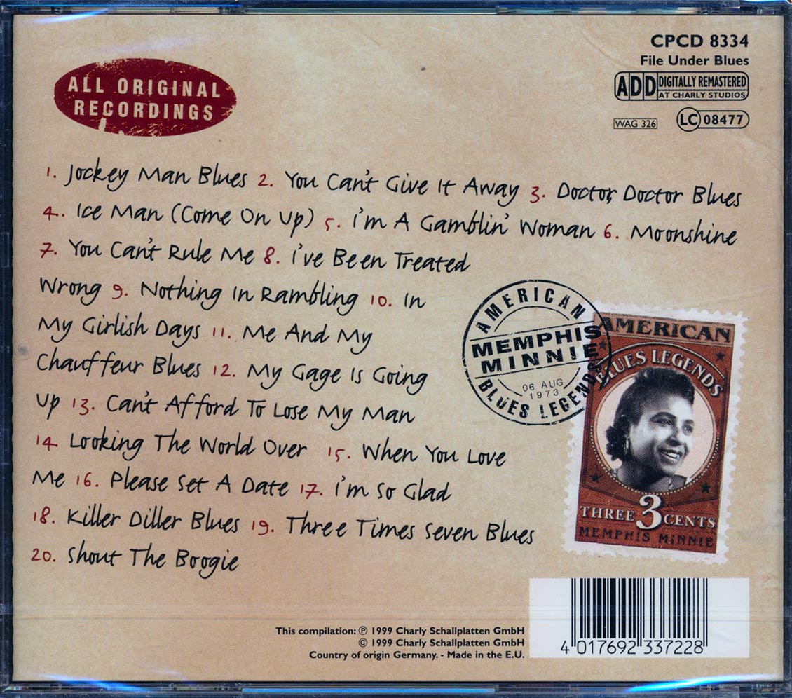 Memphis Minnie - American Blues Legend