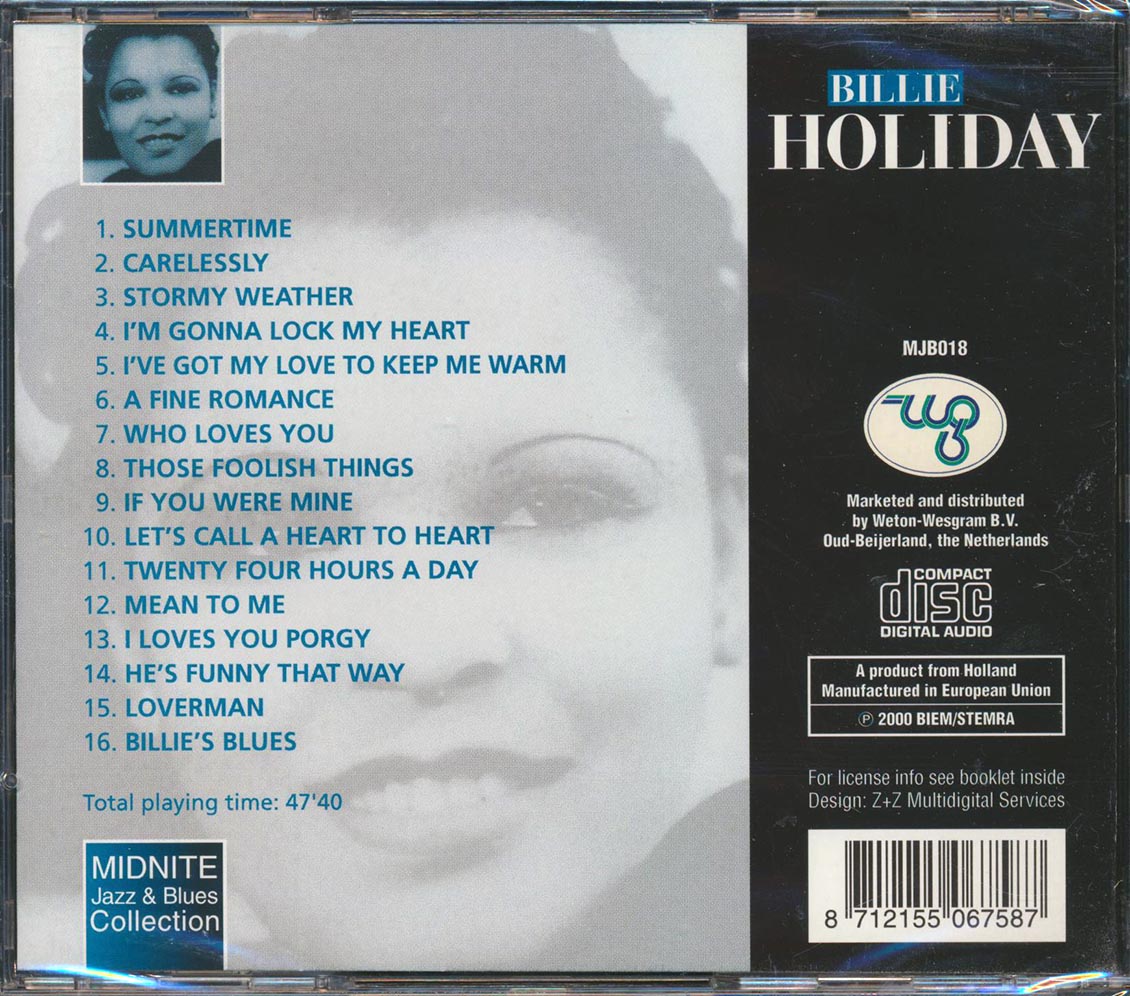 Billie Holiday - Lady Day