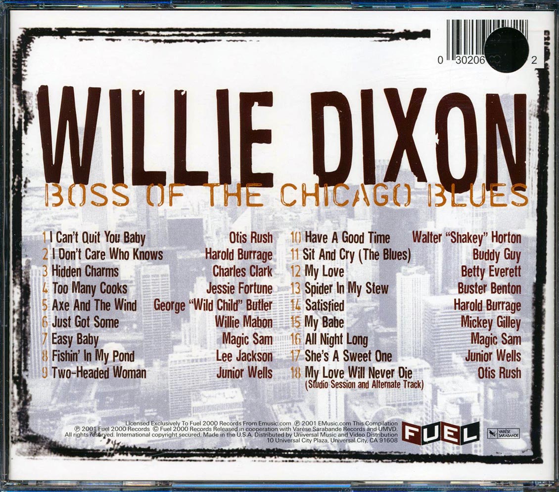Willie Dixon - Boss Of The Chicago Blues (marked/ltd stock)