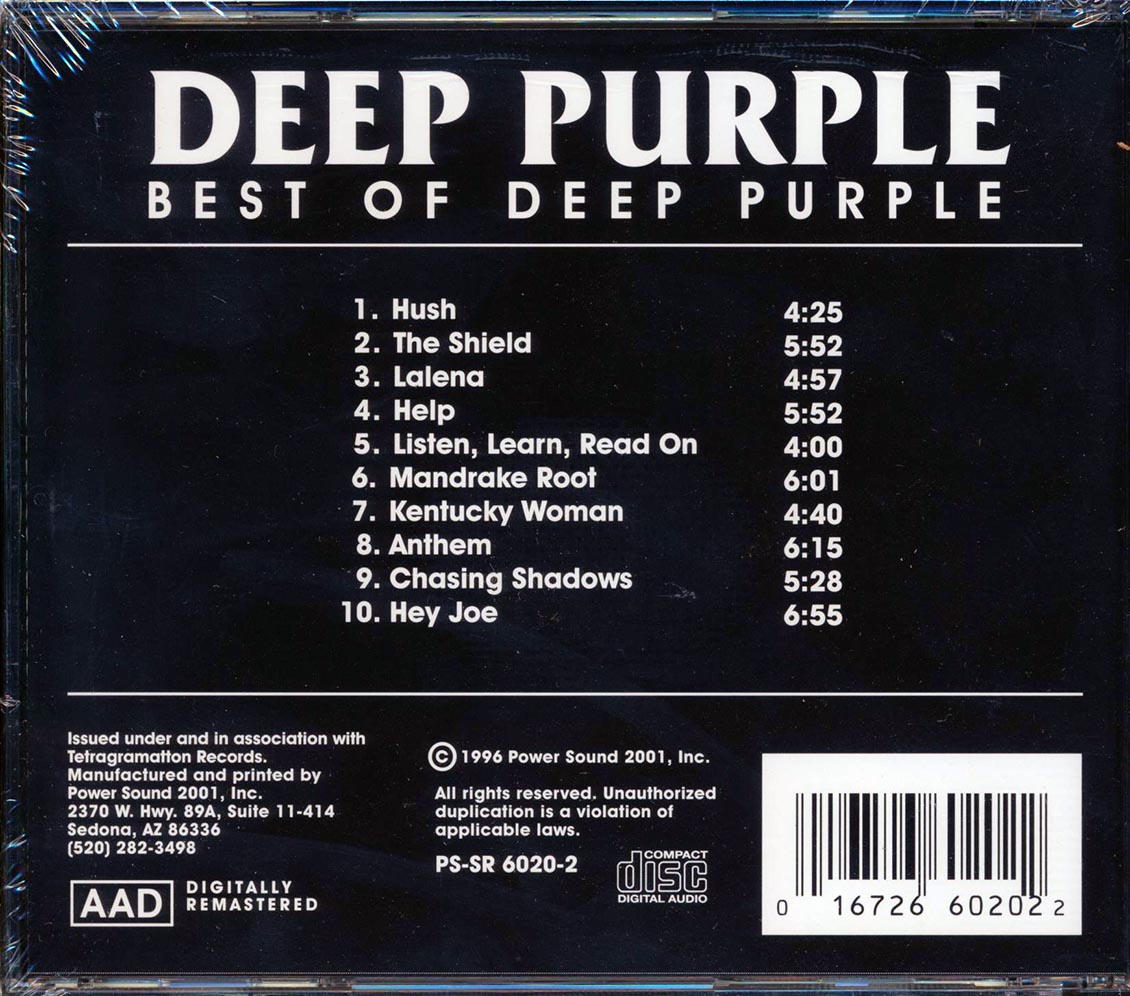 Deep Purple - Best Of Deep Purple