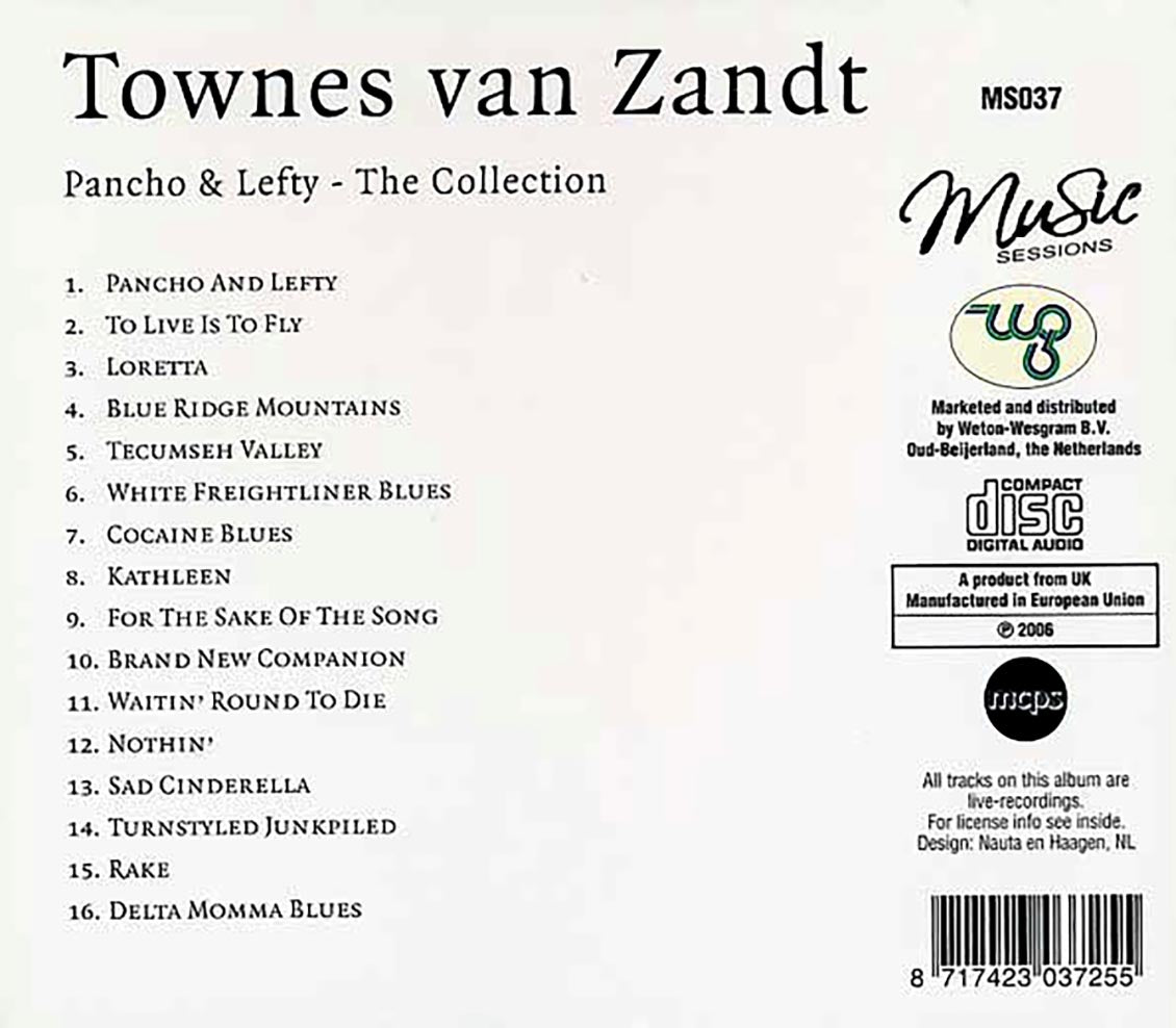 Townes Van Zandt - Pancho & Lefty: The Collection