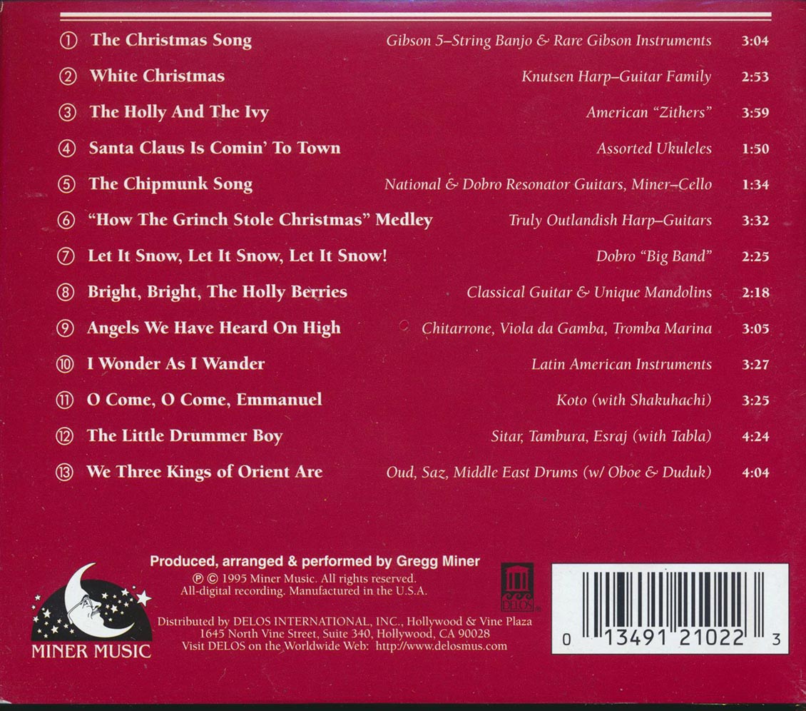 Gregg Miner - A Christmas Collection Volume 2: Featuring The Miner Museum Of Vintage, Exotic And Just Plain Unusual Musical Instruments (incl. large booklet)