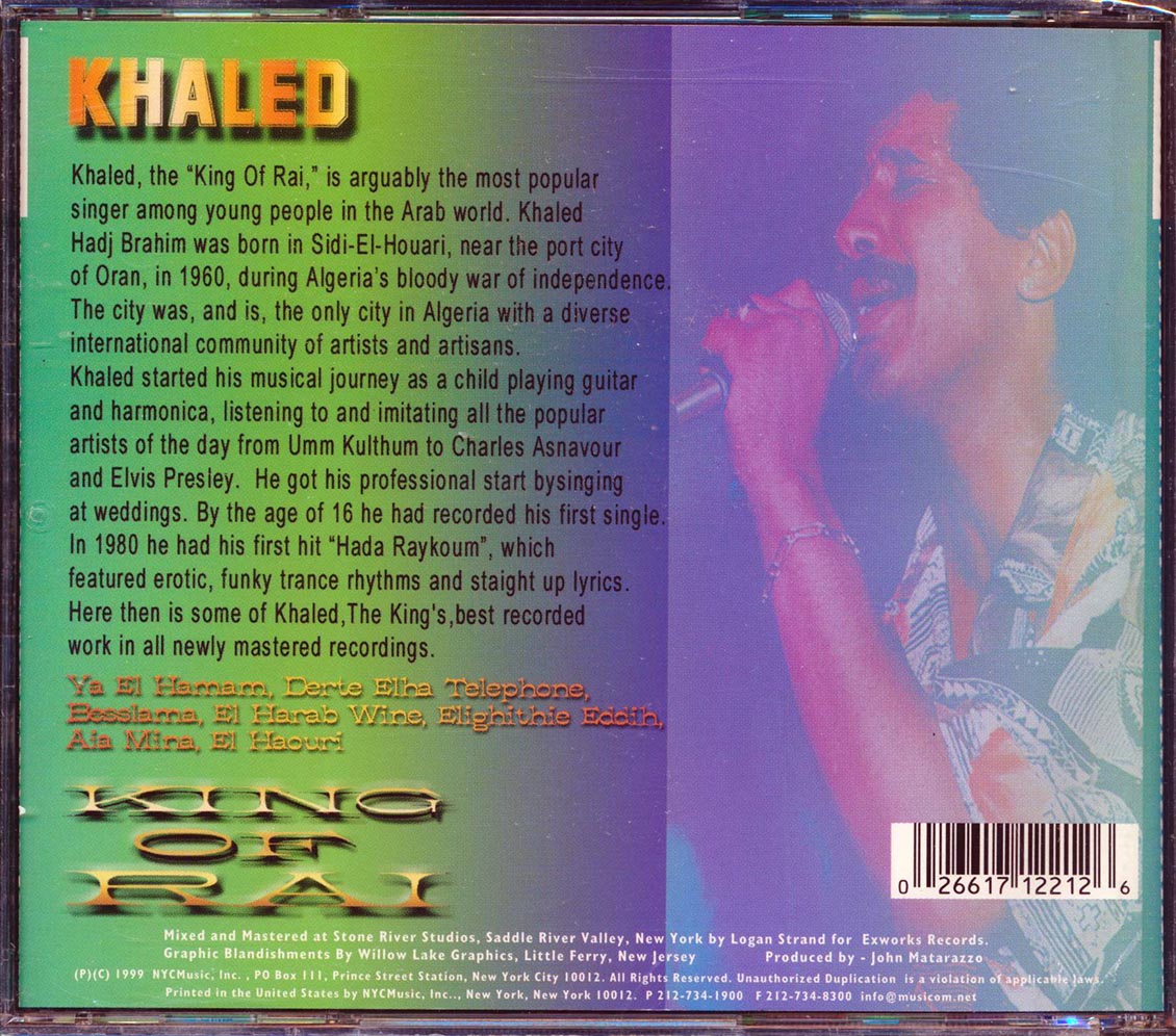 Khaled - King Of Rai