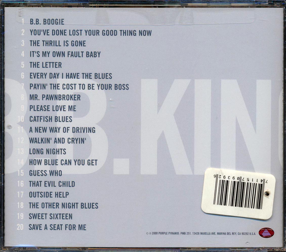 BB King - 20 Golden Classics (20 tracks) (marked/ltd stock) (remastered)