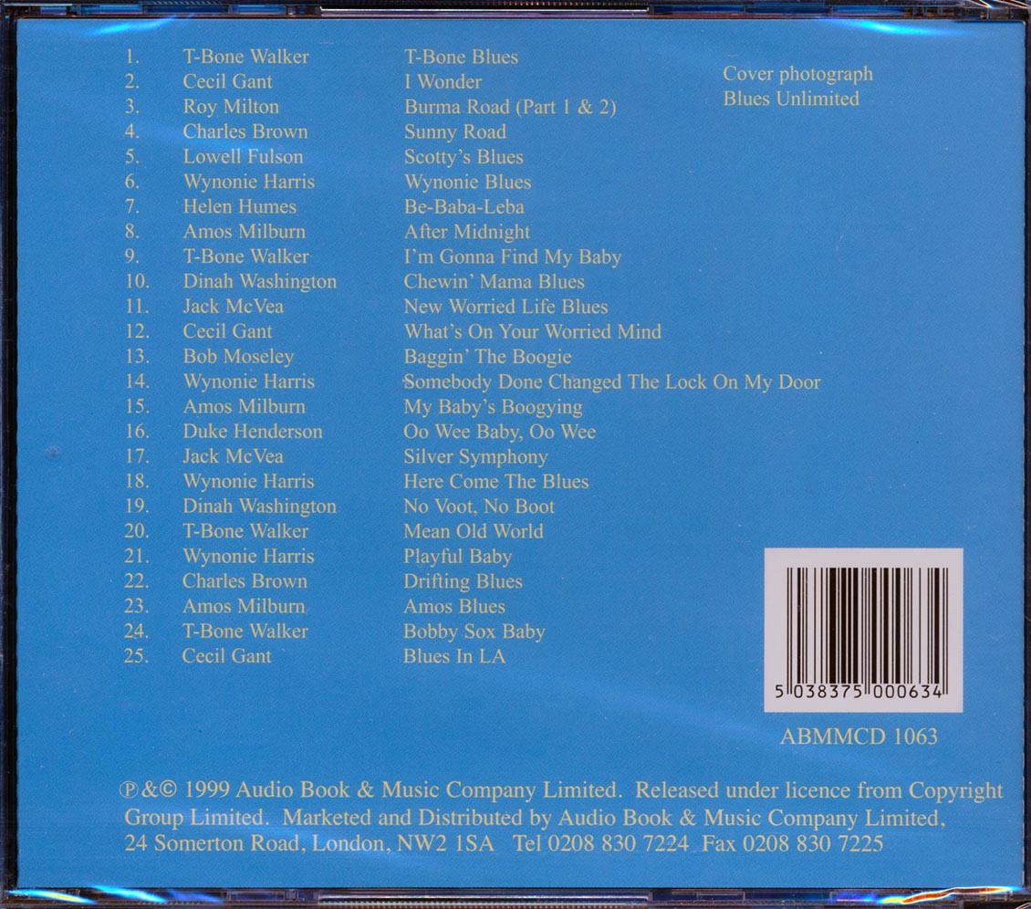 T-Bone Walker, Dinah Washington, Wynonie Harris, Etc. - California Blues (25 tracks)