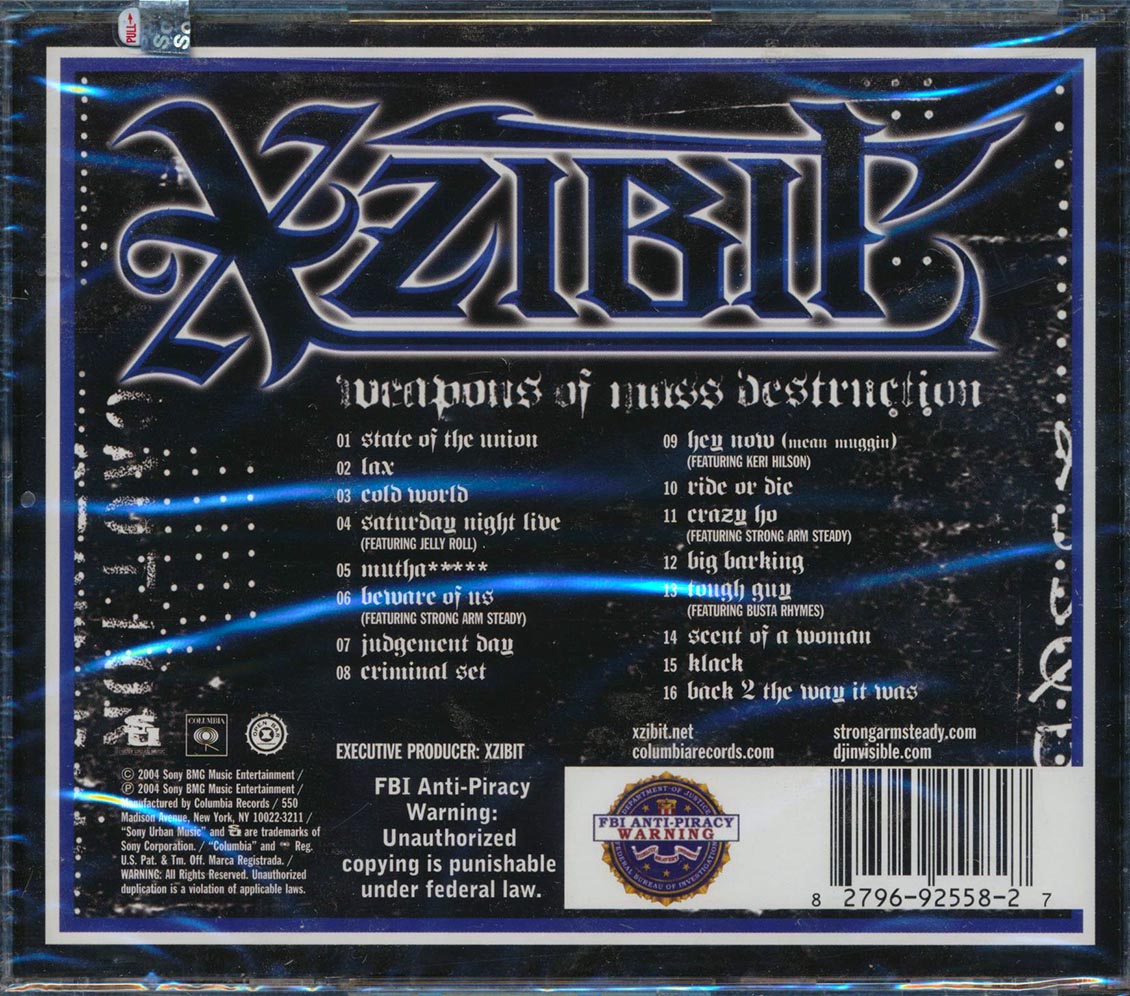 Xzibit - Weapons Of Mass Destruction
