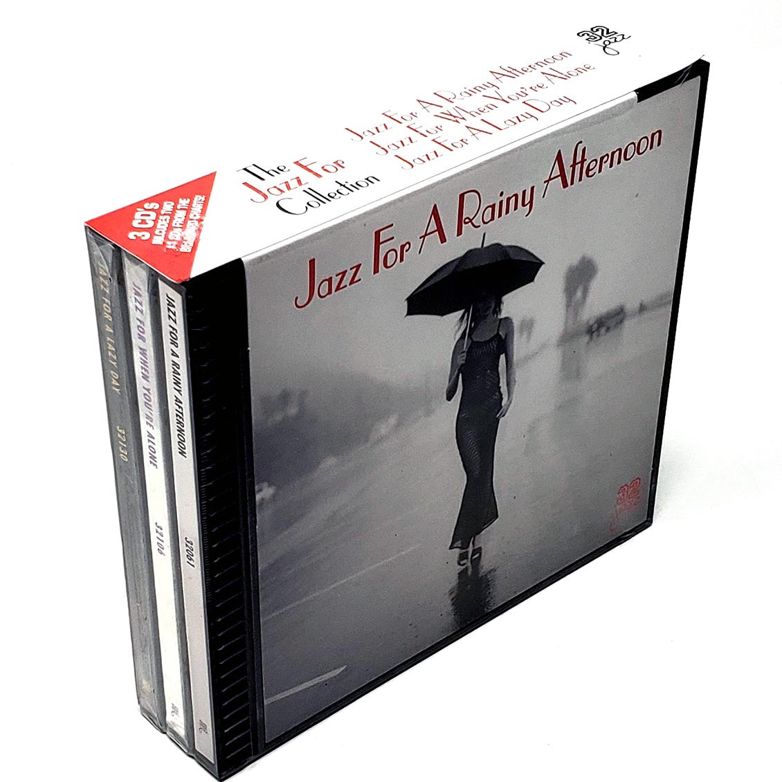 Various - Jazz For A Rainy Afternoon + Jazz When You're Alone + Jazz For A Lazy Day (31 tracks) (3xCD) (box set)