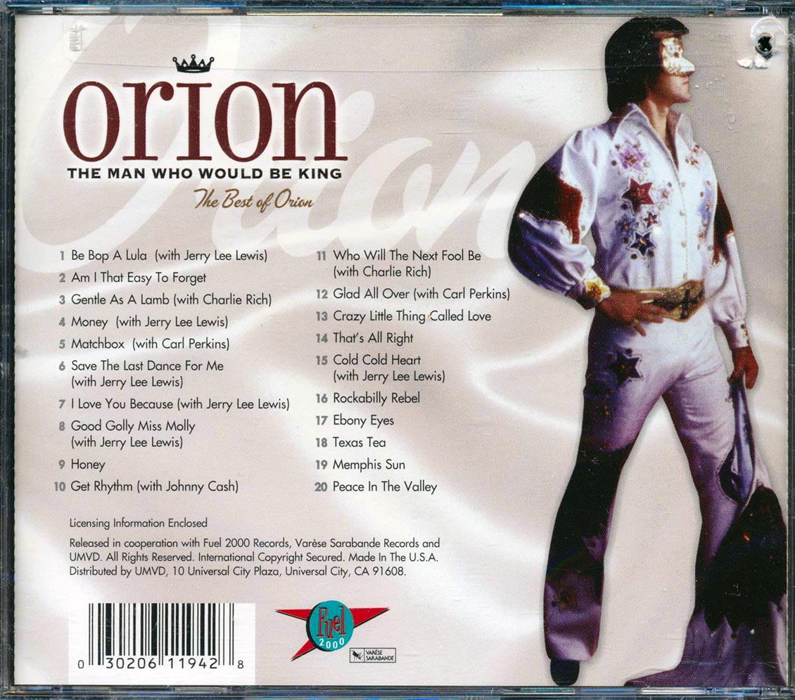 Orion - The Man Who Would Be King: The Best Of Orion (20 tracks) (incl. large booklet) (marked/ltd stock) (remastered)