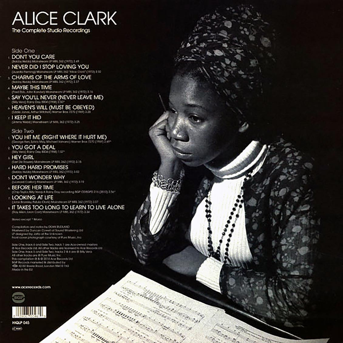 Alice Clark - The Complete Studio Recordings (colored vinyl)