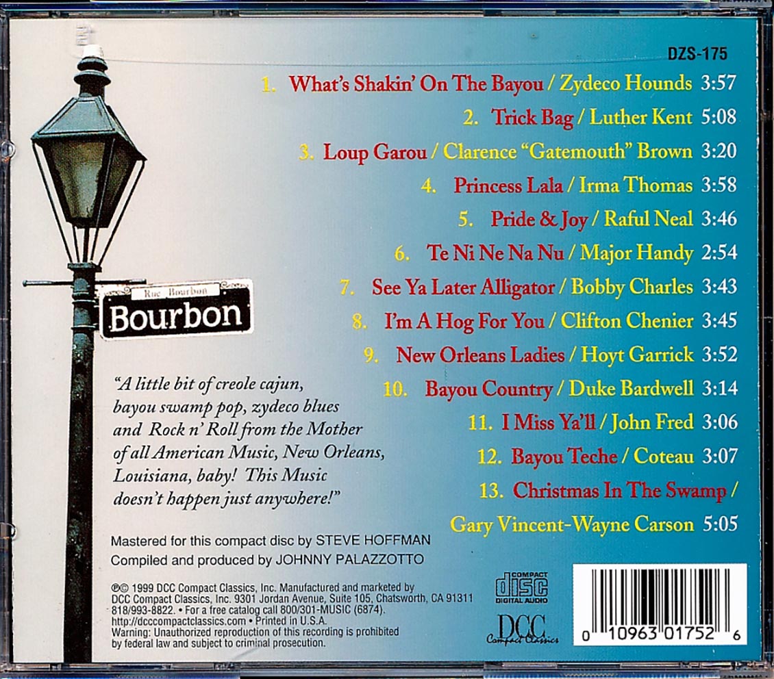 Clarence Gatemouth Brown, Clifton Chenier, Irma Thomas, Etc. - Back To The Big Easy: Music From New Orleans (marked/ltd stock)