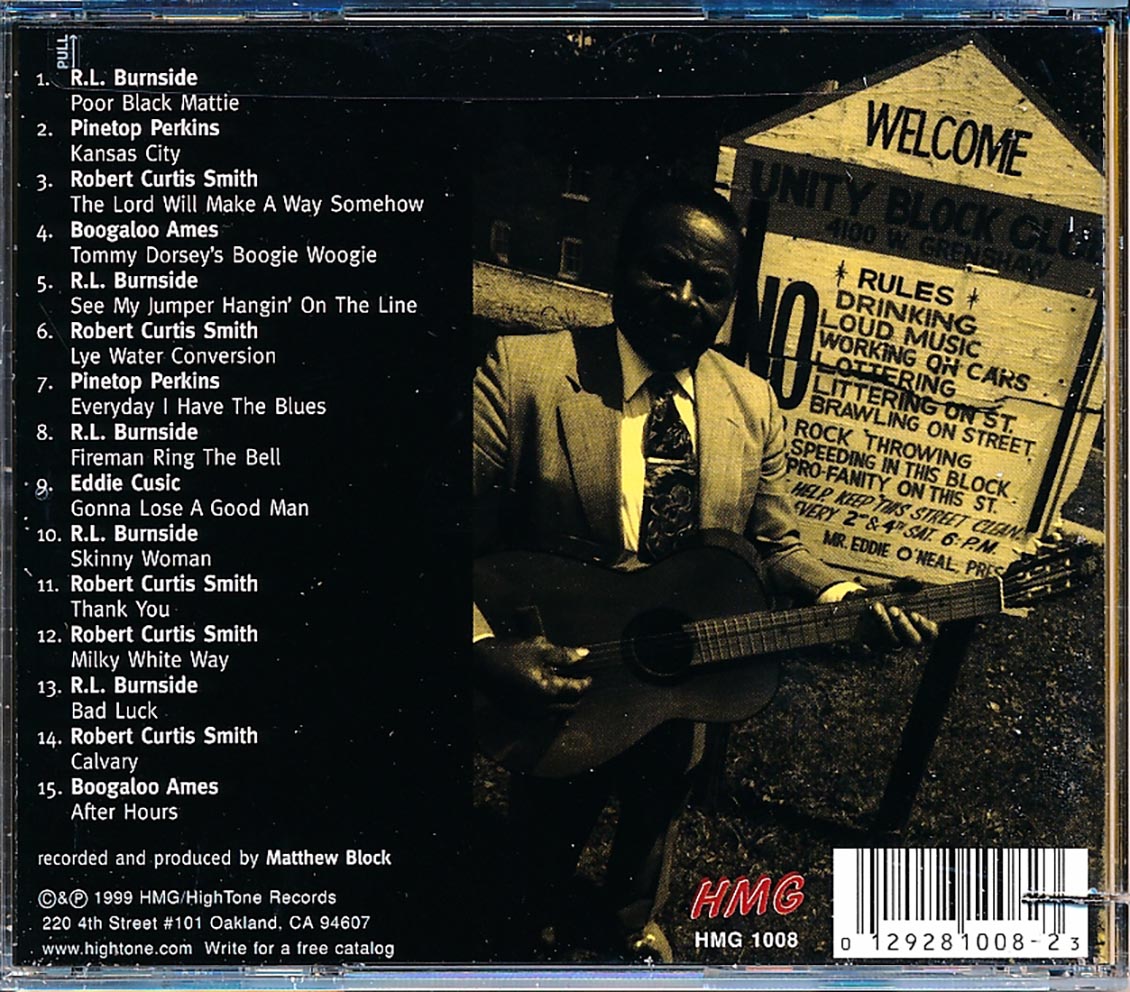 RL Burnside, Boogaloo James, Robert Curtis Smith, Etc. - From Mississippi To Chicago (marked/ltd stock)