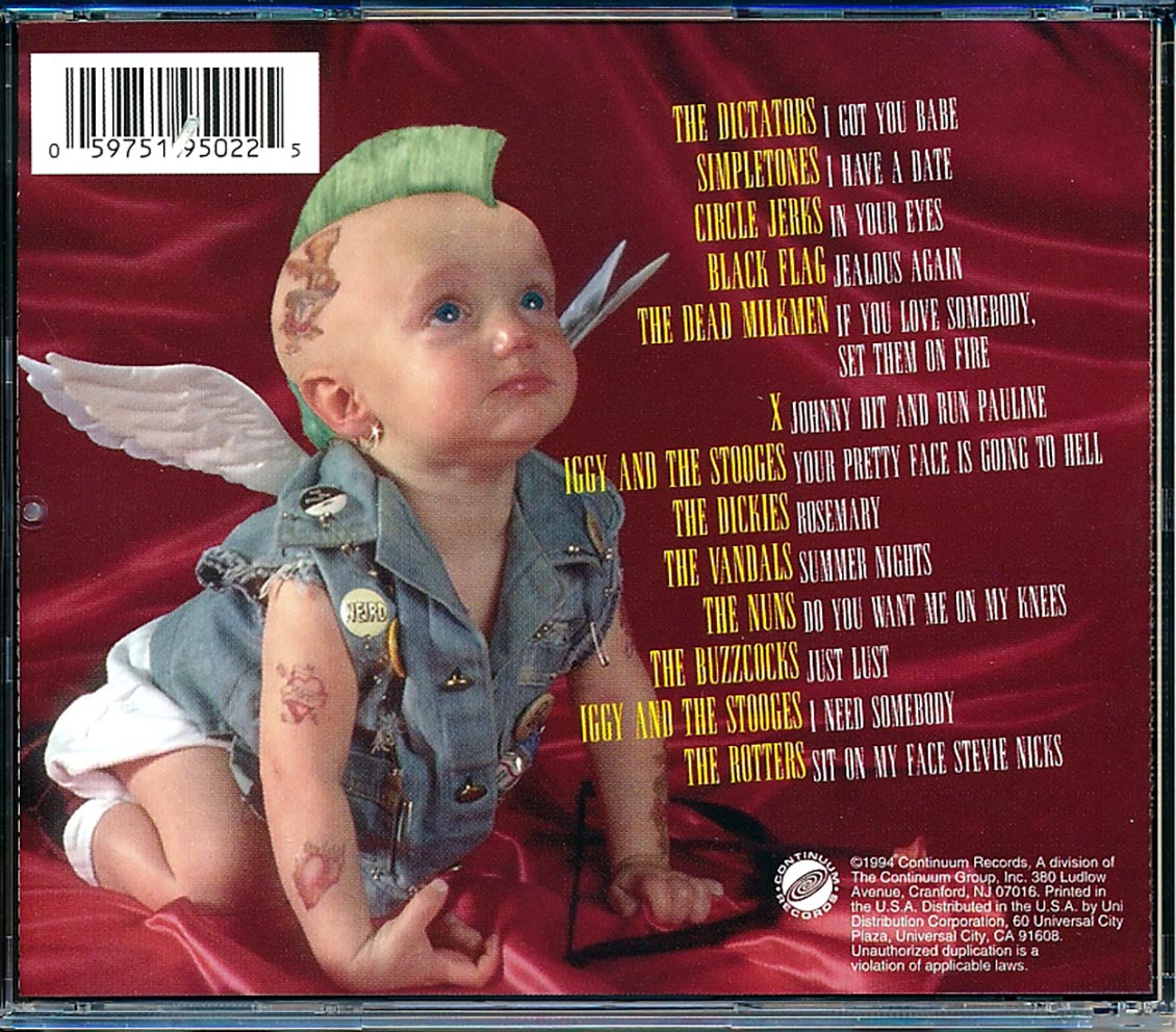 Iggy & The Stooges, The Vandals, Black Flag, Etc. - Cupid's Revenge: The World's Most Romantic Punk Songs (marked/ltd stock)