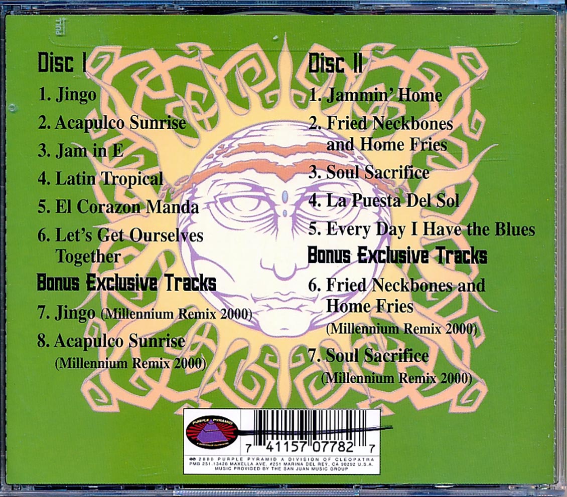 Santana - Tropical Spirits Part 1 & 2 (2xCD) (marked/ltd stock)