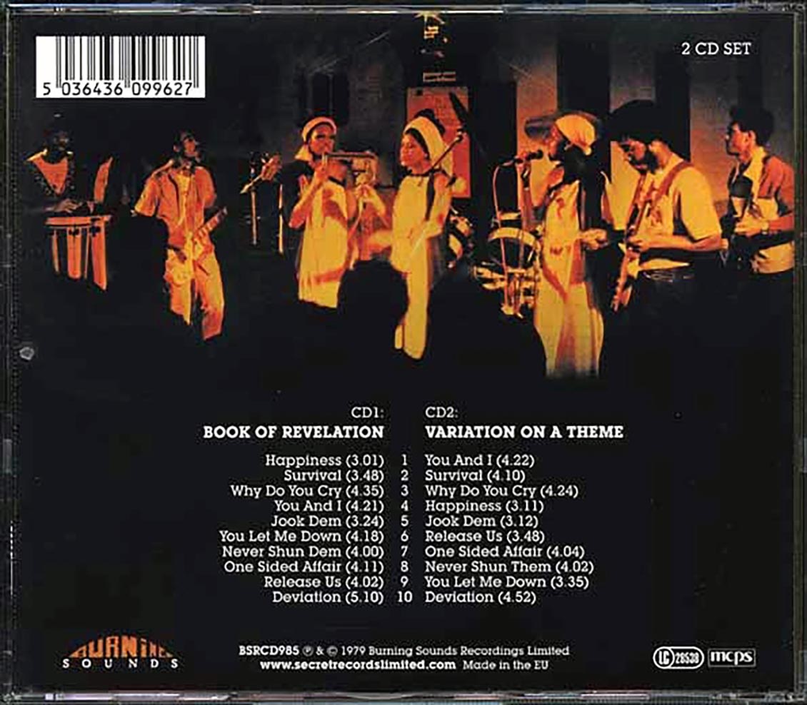 Revelation - Book Of Revelation + Variation On A Theme (2xCD)