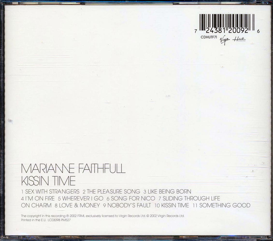 Marianne Faithfull - Kissin Time