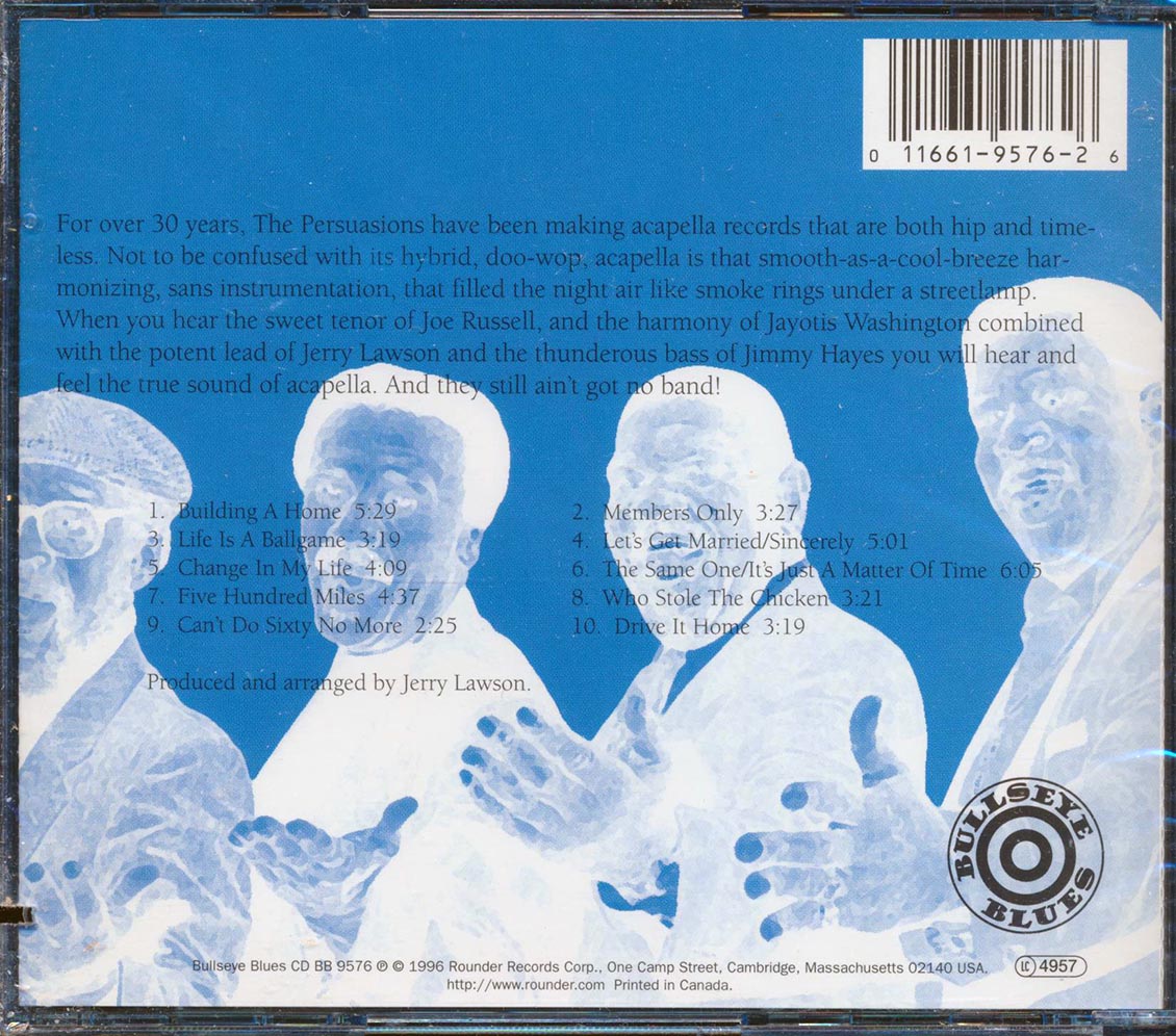 The Persuasions - Sincerely (marked/ltd stock)