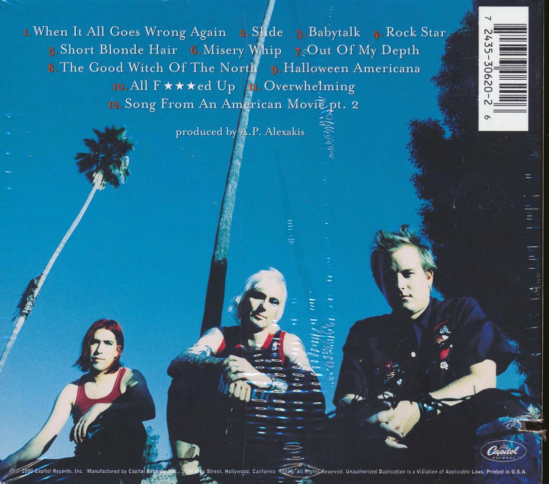 Everclear - Songs From An American Movie Volume 2: Good Time For A Bad Attitude (marked/ltd stock)