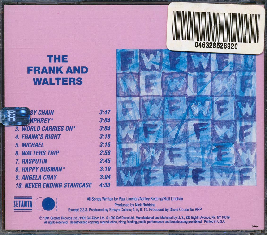 The Frank And Walters - The Frank And Walters (marked/ltd stock)