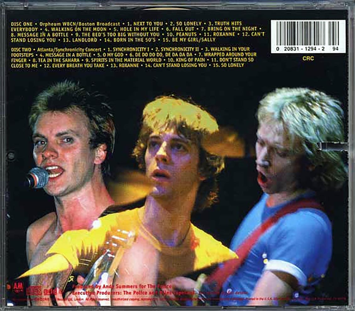The Police - Live! (marked/ltd stock)