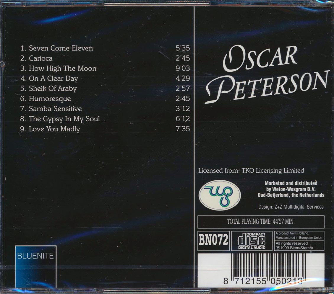 Oscar Peterson - On A Clear Day