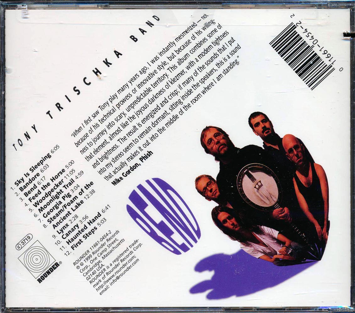 The Tony Trischka Band - Bend (marked/ltd stock)