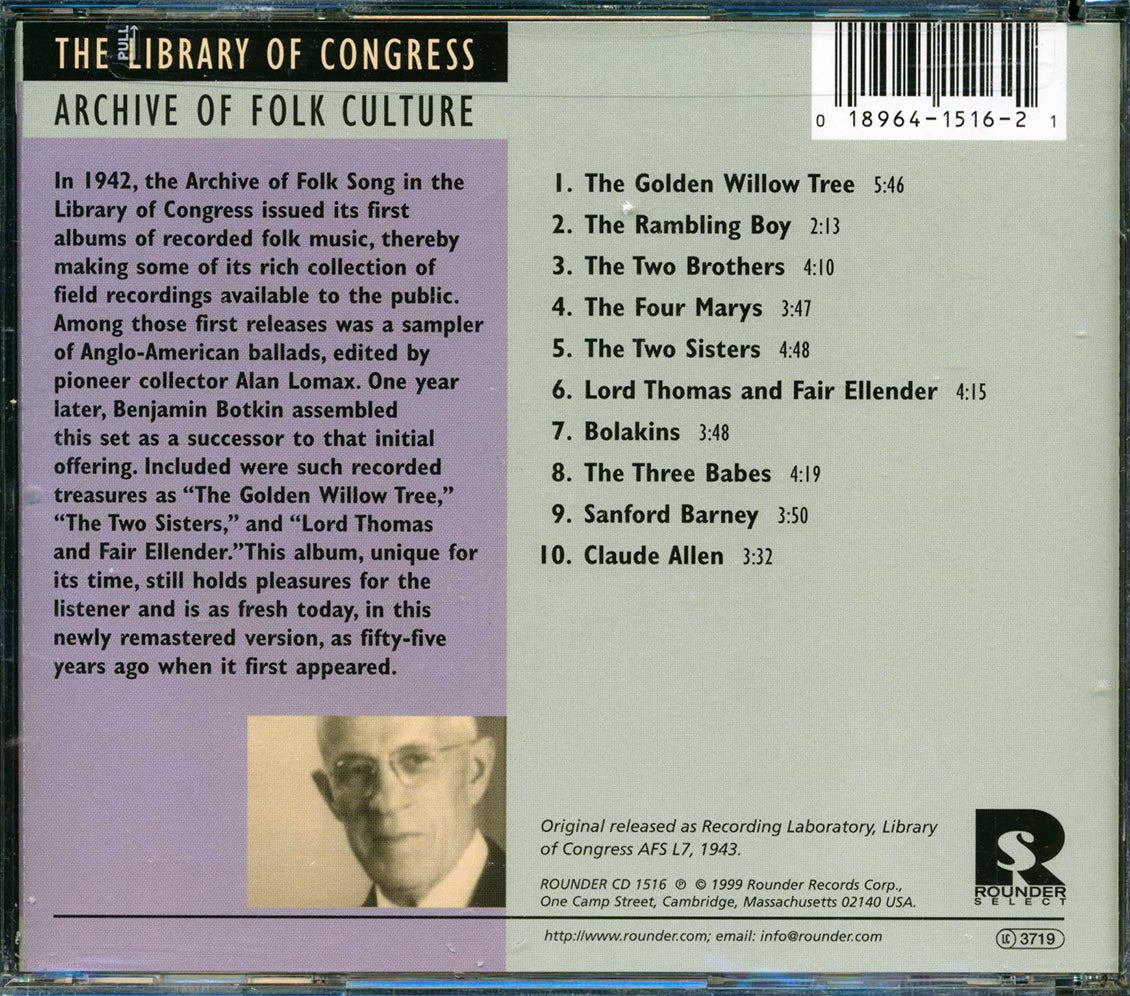 Various - Anglo-American Ballads Volume 2 (marked/ltd stock)