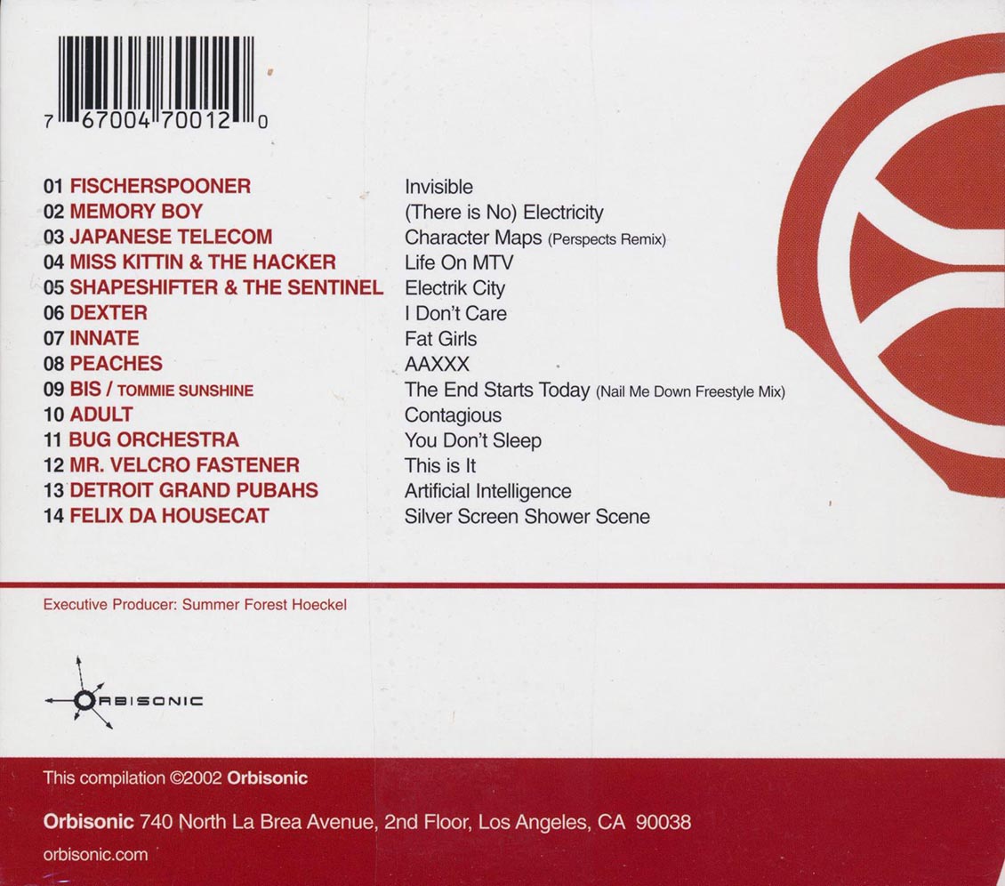 Felix Da Housecat, Innate, Memory Boy, Fisherspooner, Etc. - Defining Tech