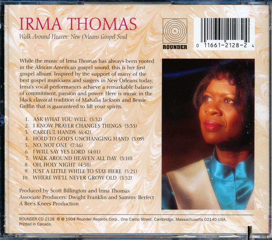 Irma Thomas - Walk Around Heaven: New Orleans Gospel Soul (marked/ltd stock)