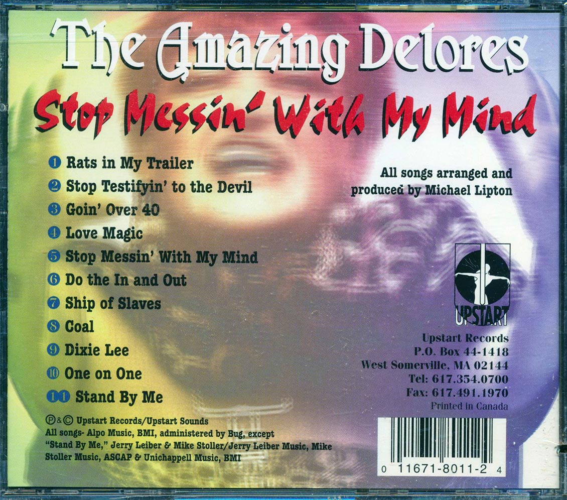 The Amazing Delores - Stop Messin' With My Mind (marked/ltd stock)