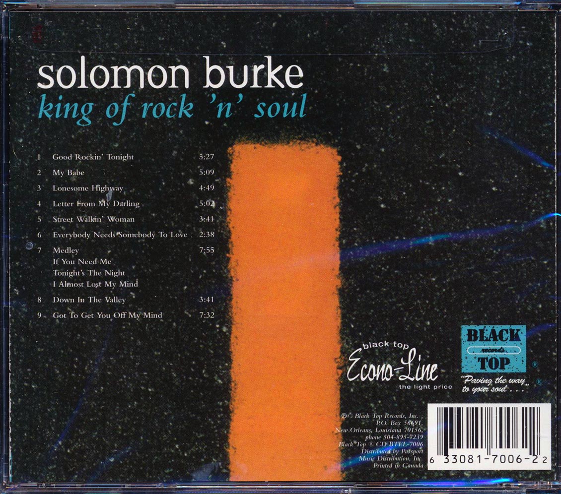 Solomon Burke - King Of Rock 'N' Soul